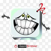 可爱生日立体按键-空若网 可爱生日立体按键-空若网