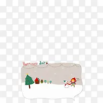 新年快乐灰色冬天对话框-空若网 新年快乐灰色冬天对话框-空若网