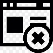 浏览器关闭按钮图标-空若网 浏览器关闭按钮图标-空若网