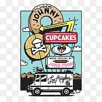 插画-交通车-空若网 插画-交通车-空若网