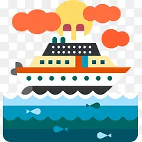 扁平化城市景色-空若网 扁平化城市景色-空若网