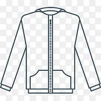 手绘卡通上衣外套图-空若网 手绘卡通上衣外套图-空若网