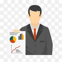 矢量卡通扁平化商业数据展示-空若网 矢量卡通扁平化商业数据展示-空若网