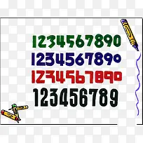 四色数字-空若网 四色数字-空若网