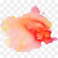 粉色水彩晕染效果-空若网 粉色水彩晕染效果-空若网