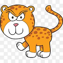 彩绘卡通老虎-空若网 彩绘卡通老虎-空若网