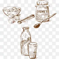 手绘食品-空若网 手绘食品-空若网