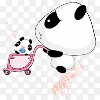 可爱卡通熊猫-空若网 可爱卡通熊猫-空若网