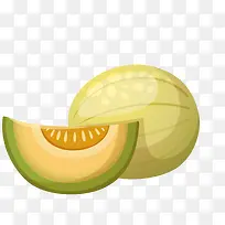 卡通甜瓜水果设计-空若网 卡通甜瓜水果设计-空若网