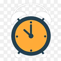 卡通扁平化闹钟设计-空若网 卡通扁平化闹钟设计-空若网