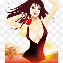 时尚人物海报-空若网 时尚人物海报-空若网