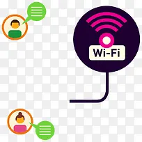 矢量wifi素材提示-空若网 矢量wifi素材提示-空若网