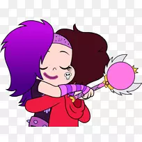 马可·迪亚兹绘画迪斯尼频道-拥抱-空若网 马可·迪亚兹绘画迪斯尼频道-拥抱-空若网