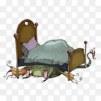 创意欧美风卡通童话插画-空若网 创意欧美风卡通童话插画-空若网