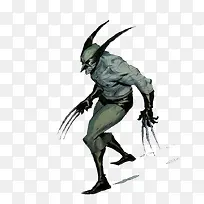 简约游戏怪兽插画-空若网 简约游戏怪兽插画-空若网