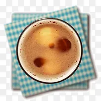 美味咖啡俯视图矢量素材-空若网 美味咖啡俯视图矢量素材-空若网