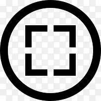 盒圆形按钮图标-空若网 盒圆形按钮图标-空若网