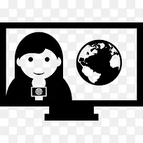 电视图标-空若网 电视图标-空若网