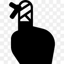 受伤的手指用绷带图标-空若网 受伤的手指用绷带图标-空若网