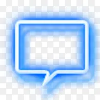 长方形蓝色气泡-空若网 长方形蓝色气泡-空若网