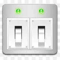 白色电闸开关-空若网 白色电闸开关-空若网