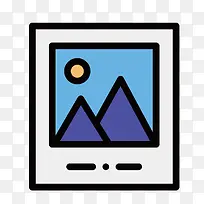 扁平化照片PNG下载-空若网 扁平化照片PNG下载-空若网