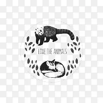 动物背景插图-空若网 动物背景插图-空若网