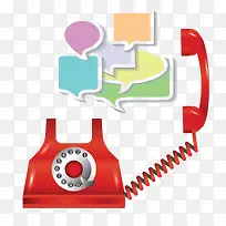 卡通手绘电话-空若网 卡通手绘电话-空若网