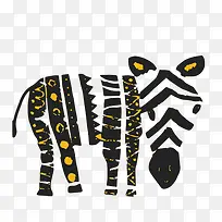 花纹插画马-空若网 花纹插画马-空若网