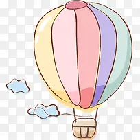 卡通热气球-空若网 卡通热气球-空若网