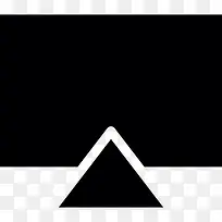 矩形的电视图标-空若网 矩形的电视图标-空若网