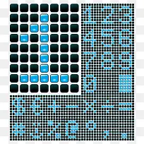 数字LED显示矢量素材-空若网 数字LED显示矢量素材-空若网