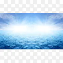 天空海洋背景-空若网 天空海洋背景-空若网