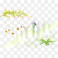 树枝上的灯泡-空若网 树枝上的灯泡-空若网