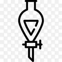 分液漏斗图标-空若网 分液漏斗图标-空若网