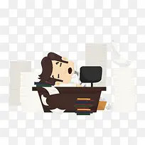 矢量扁平化工作图标-空若网 矢量扁平化工作图标-空若网