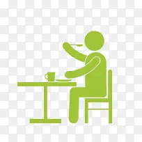 在餐厅吃饭的人-空若网 在餐厅吃饭的人-空若网