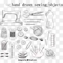 手绘裁剪元素-空若网 手绘裁剪元素-空若网