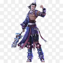 手绘五毒男子-空若网 手绘五毒男子-空若网