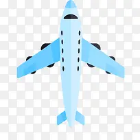 卡通扁平化的飞机设计-空若网 卡通扁平化的飞机设计-空若网