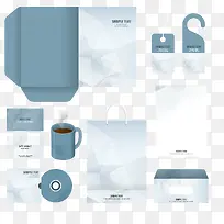 矢量企业办公用品VI设计-空若网 矢量企业办公用品VI设计-空若网