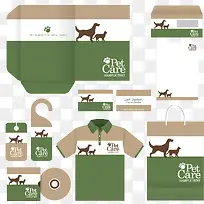 矢量企业办公用品VI设计-空若网 矢量企业办公用品VI设计-空若网