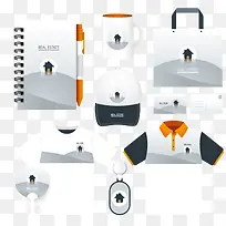 矢量企业办公用品VI设计-空若网 矢量企业办公用品VI设计-空若网