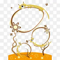 卡通动物花纹动物边框装饰-空若网 卡通动物花纹动物边框装饰-空若网