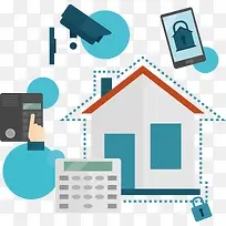 智能家庭防盗系统-空若网 智能家庭防盗系统-空若网