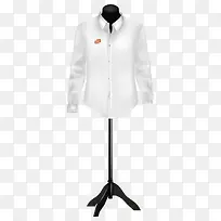 白色质感矢量衣架衬衫-空若网 白色质感矢量衣架衬衫-空若网