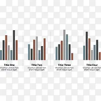 矢量手绘柱状图-空若网 矢量手绘柱状图-空若网