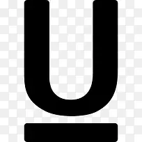 ���»��ߵ��ı�����İ�ťͼ��-������