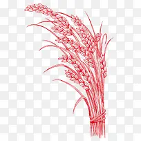 卡通手绘稻米-空若网 卡通手绘稻米-空若网