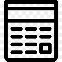 复古计算器图标-空若网 复古计算器图标-空若网